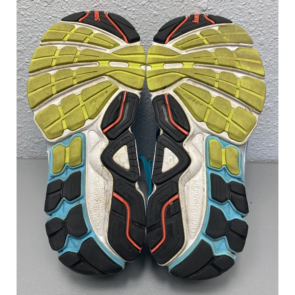Saucony Omni 14 S10270-2 Women US 7.5 Running Shoes Blue White Athletic Sneakers - Picture 12 of 13
